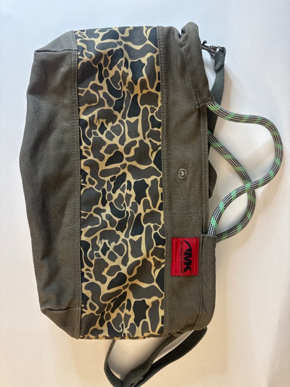 Vintage Mountain Khaki Camo purse